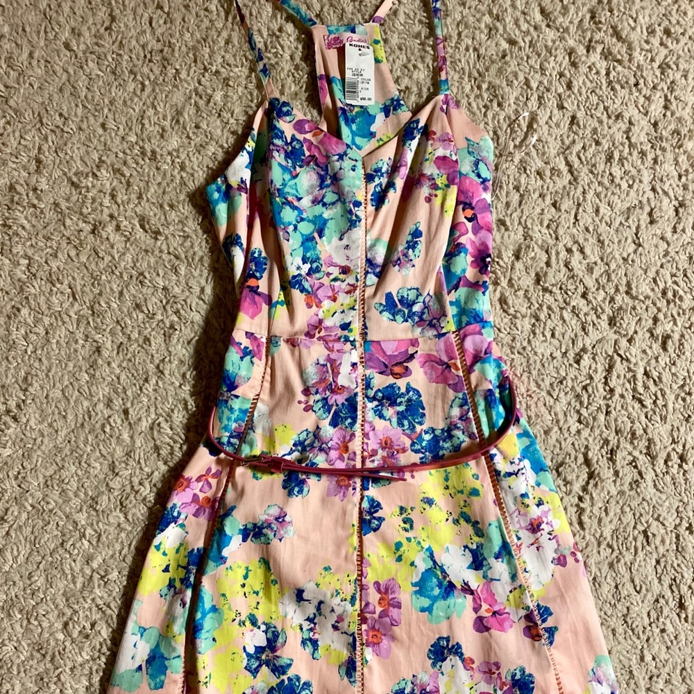 Pink Floral Dress